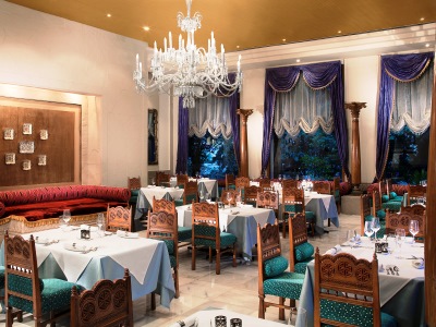 restaurant - hotel taj krishna - hyderabad, india