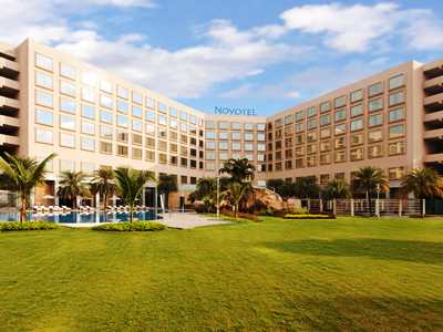 exterior view - hotel novotel convention centre - hyderabad, india