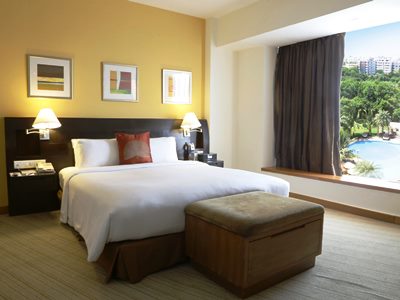 bedroom 2 - hotel novotel convention centre - hyderabad, india