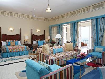 bedroom 1 - hotel gateway hotel ramgarh lodge - jaipur, india