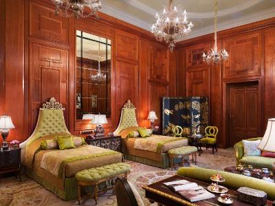bedroom 1 - hotel rambagh palace - jaipur, india