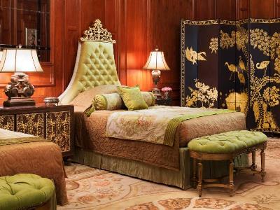 bedroom 2 - hotel rambagh palace - jaipur, india