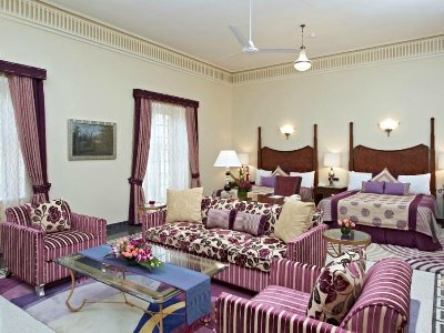bedroom 2 - hotel ramgarh lodge, jaipur - ihcl seleqtions - jaipur, india