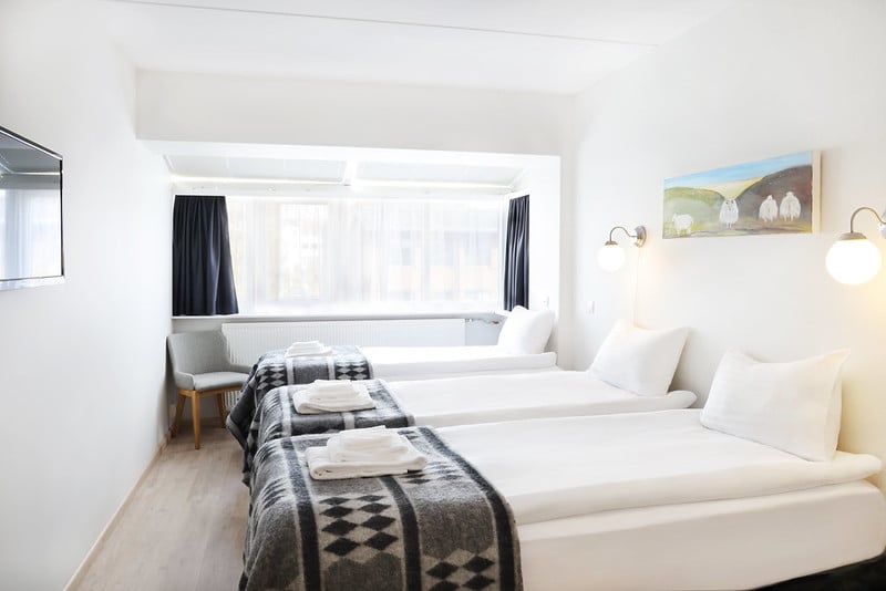 standard bedroom 3 - hotel fosshotel lind - reykjavik, iceland