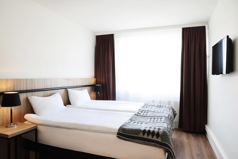 standard bedroom - hotel fosshotel lind - reykjavik, iceland