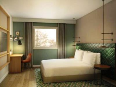 bedroom - hotel hilton garden inn milan malpensa - somma lombardo, italy