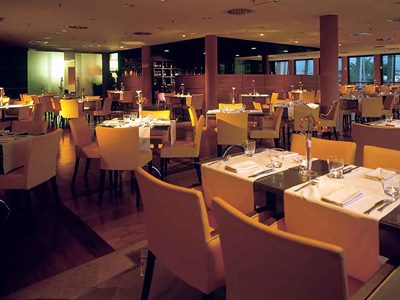 restaurant - hotel mercure rome leonardo da vinci airport - fiumicino, italy