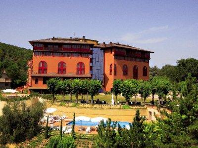 exterior view - hotel grand hotel admiral palace - chianciano terme, italy