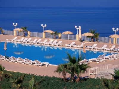 outdoor pool - hotel dioscuri bay palace - agrigento, italy