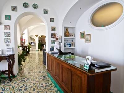 lobby 1 - hotel marina riviera - amalfi, italy