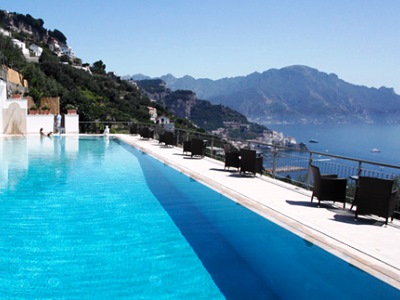 outdoor pool - hotel fontana - amalfi, italy