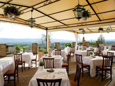 restaurant - hotel giotto - assisi, italy