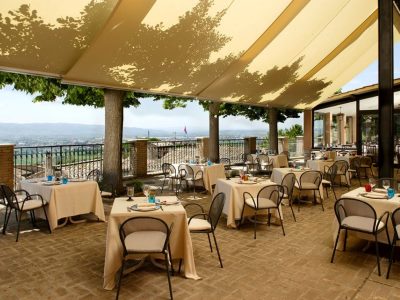 restaurant 1 - hotel giotto - assisi, italy