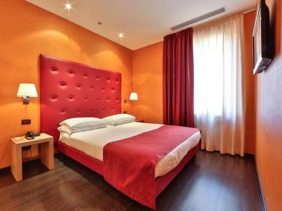 bedroom - hotel best western piemontese - bergamo, italy