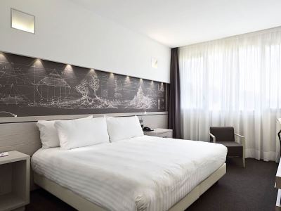 bedroom - hotel unahotels bologna san lazzaro - bologna, italy