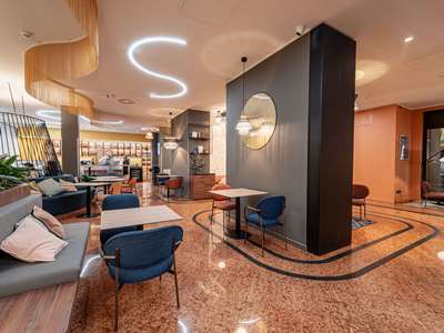 lobby 1 - hotel mercure bologna centro - bologna, italy