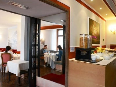 restaurant - hotel metropole suisse - como, italy
