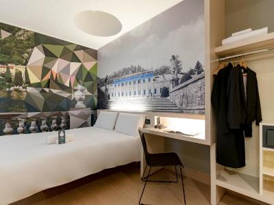 bedroom - hotel b and b hotel como - como, italy