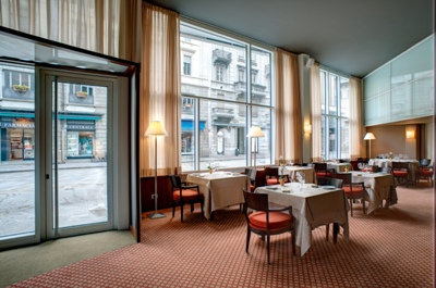 restaurant - hotel barchetta excelsior - como, italy