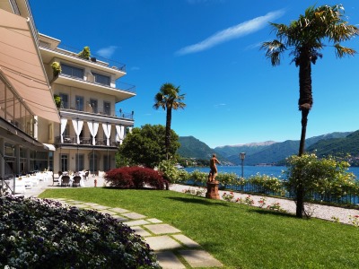 exterior view - hotel villa flori - como, italy