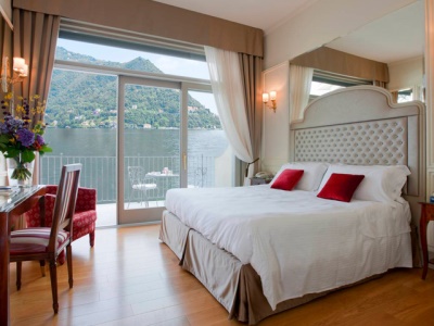 deluxe room - hotel villa flori - como, italy