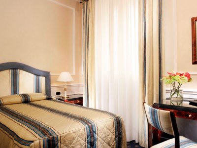 standard bedroom - hotel de la ville - florence, italy