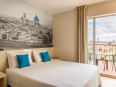 bedroom 1 - hotel b and b firenze city center - florence, italy