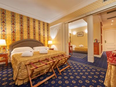 bedroom 2 - hotel grand adriatico - florence, italy