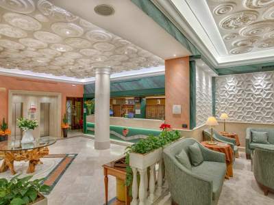lobby - hotel grand adriatico - florence, italy