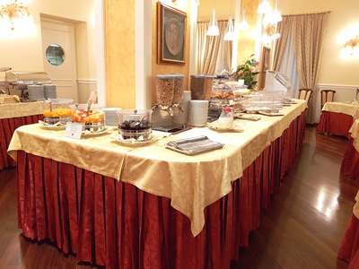 breakfast room 1 - hotel berchielli - florence, italy