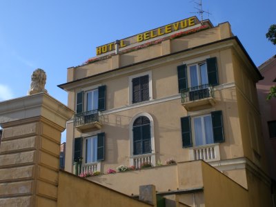 exterior view - hotel bellevue - genoa, italy