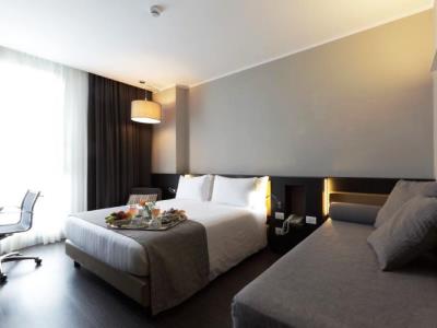 bedroom - hotel best western premier chc airport - genoa, italy