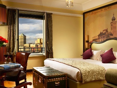 bedroom 2 - hotel grand savoia - genoa, italy