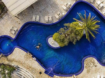outdoor pool - hotel miramare searesort - ischia, italy