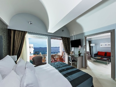 bedroom 1 - hotel punta molino beach resort n thermal spa - ischia, italy