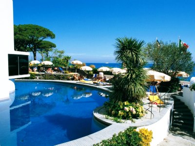 outdoor pool - hotel punta molino beach resort n thermal spa - ischia, italy