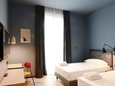 bedroom - hotel the poet - la spezia, italy