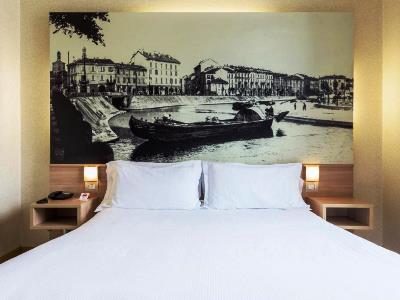 bedroom 2 - hotel b and b hotel milano aosta - milan, italy