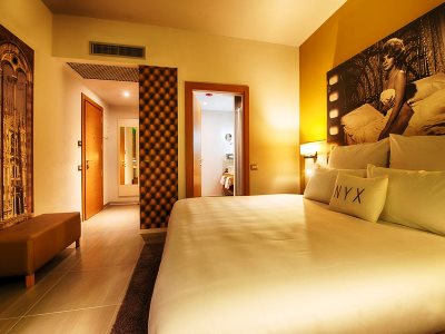 bedroom 3 - hotel nyx hotel milan - milan, italy