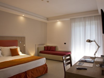 bedroom 2 - hotel american - naples, italy