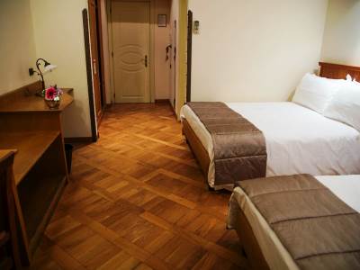 bedroom 6 - hotel grand hotel europa - naples, italy