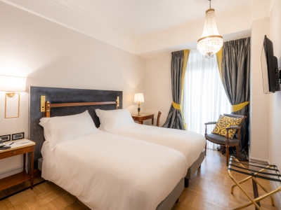bedroom - hotel grand hotel parker's - naples, italy