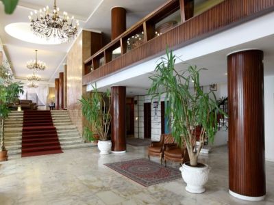 lobby 1 - hotel grand duomo - pisa, italy