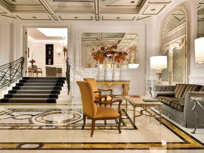 lobby - hotel splendide royal - rome, italy
