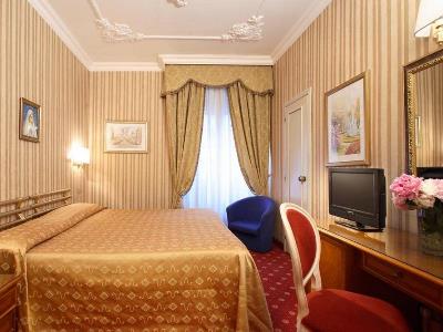 bedroom 1 - hotel eliseo - rome, italy