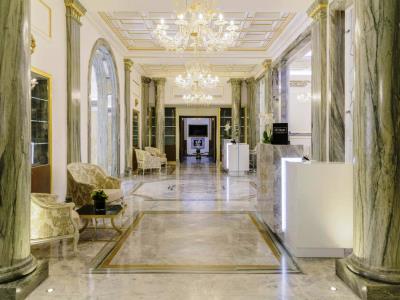lobby - hotel aleph - rome, italy