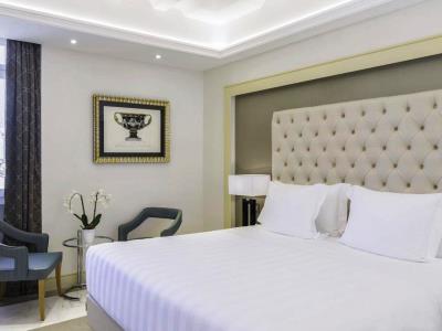 bedroom 1 - hotel aleph - rome, italy