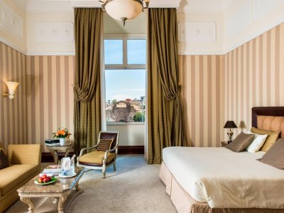 bedroom - hotel anantara palazzo naiadi - rome, italy