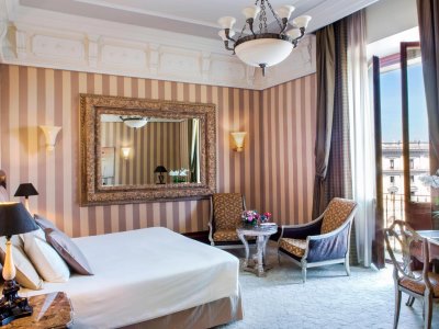 bedroom 1 - hotel anantara palazzo naiadi - rome, italy