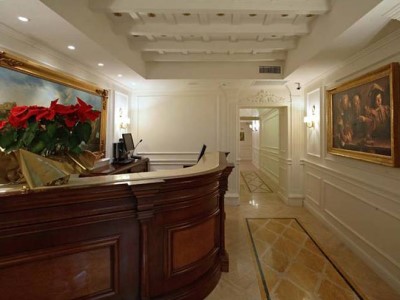 lobby - hotel boutique trevi - rome, italy